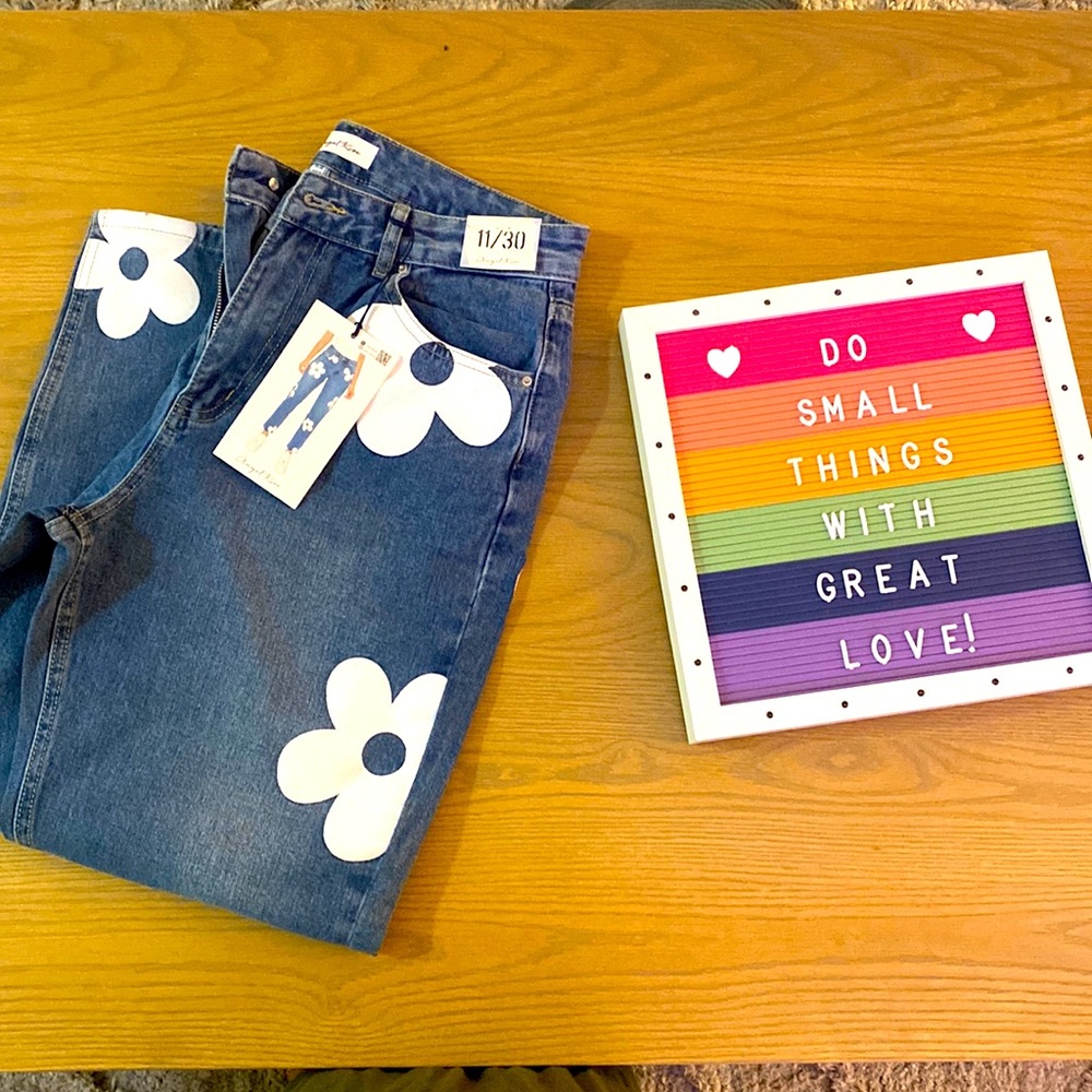 Brand New Denim Jeans Angel Kiss